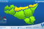 Sicilia: immagine satellitare Nasa di lunedì 10 gennaio 2022