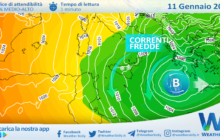 Sicilia: martedì ancora freddo e residue nevicate in montagna.