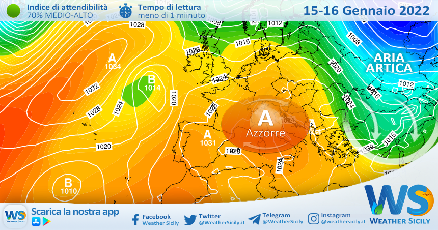 Sicilia: weekend in compagnia con un timido anticiclone.