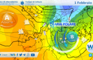 Sicilia, imminente sferzata polare: in arrivo tempeste di neve, maltempo e forti venti!