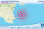 Sicilia: scossa di terremoto magnitudo 2.9 nel Mar Ionio Meridionale (MARE)