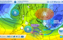 Sicilia, peggiora nel weekend: maltempo e neve localmente anche a bassa quota!