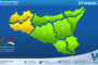 Sicilia: immagine satellitare Nasa di sabato 12 marzo 2022