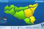 Sicilia, la primavera debutta al freddo: maltempo e brusco crollo delle temperature nel weekend!