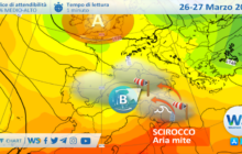 Sicilia: mite weekend con Scirocco localmente tempestoso!