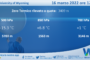 Sicilia: condizioni meteo-marine previste per giovedì 17 marzo 2022