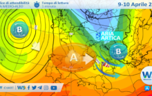 Sicilia, weekend ventoso: veloce impulso artico domenica con conseguente calo termico.