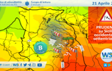 Sicilia: è in arrivo una tempesta di Scirocco, con raffiche fino a carattere di uragano!