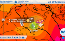 Sicilia: forti temporali sabato con rischio grandine. Crollo delle temperature!