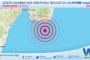 Scossa di terremoto magnitudo 2.5 nel Mar Ionio Settentrionale (MARE)