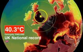 Europa: record storico di caldo nel Regno Unito.