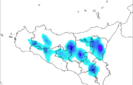 Sicilia: locali piogge ed instabilità pomeridiana.