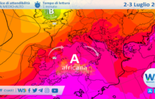 Nel weekend l'alta pressione africana dilagherà su tutto il Mediterraneo. Ancora gran caldo in Sicilia.