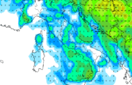 Sicilia: inizio prossima settimana con piogge e temporali? salgono le quotazioni!