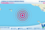 Scossa di terremoto magnitudo 3.0 nel Tirreno Meridionale (MARE)