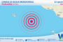 Scossa di terremoto magnitudo 3.4 nel Canale di Sicilia meridionale (MARE)