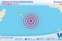 Scossa di terremoto magnitudo 2.7 nel Canale di Sicilia meridionale (MARE)