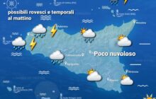 Meteo Sicilia: rovesci e locali temporali in arrivo sulle zone centro-occidentali! Variabilità altrove!