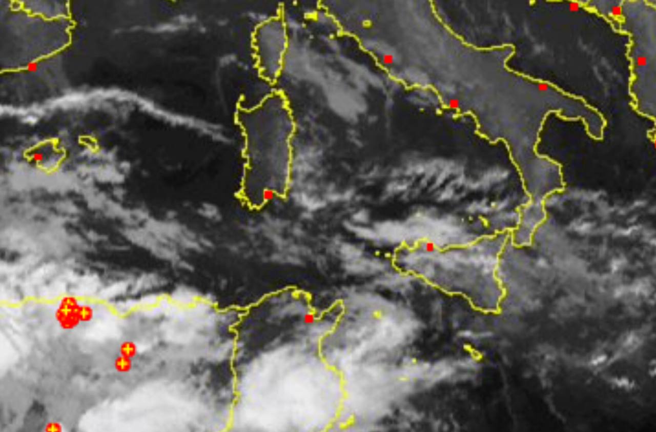 Meteo Sicilia: ci attende una nottata localmente instabile