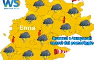 Meteo Enna e provincia: maltempo domani! piogge e locali temporali attesi.