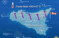 Meteo Sicilia: aumento termico venerdì con punte fino a +30°C! Successivamente intensi temporali?!