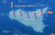 Meteo Sicilia: aumento termico venerdì con punte fino a +30°C! Successivamente intensi temporali?!