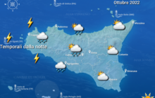 Meteo Sicilia: possibili forti temporali tra la notte/mattino di domani!