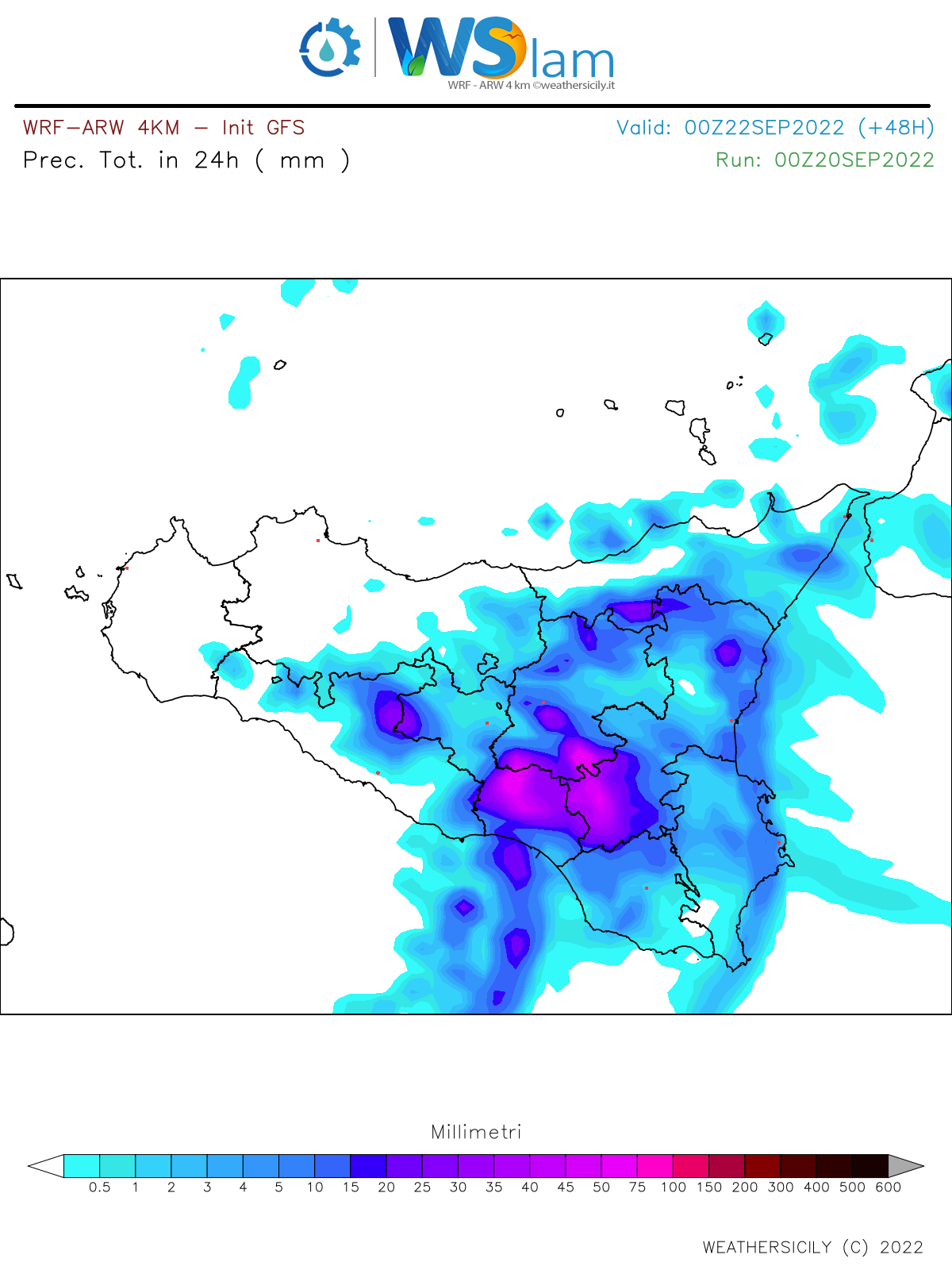 Meteo Sicilia: arriva l'autunno! Piogge e temperature sotto media nei prossimi giorni.