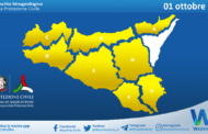 Sicilia: avviso rischio idrogeologico per sabato 01 ottobre 2022