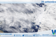 Sicilia: immagine satellitare Nasa di sabato 24 settembre 2022