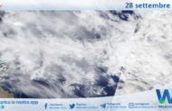 Sicilia: immagine satellitare Nasa di mercoledì 28 settembre 2022