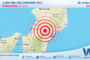 Scossa di terremoto magnitudo 3.1 nei pressi di Antonimina (RC)