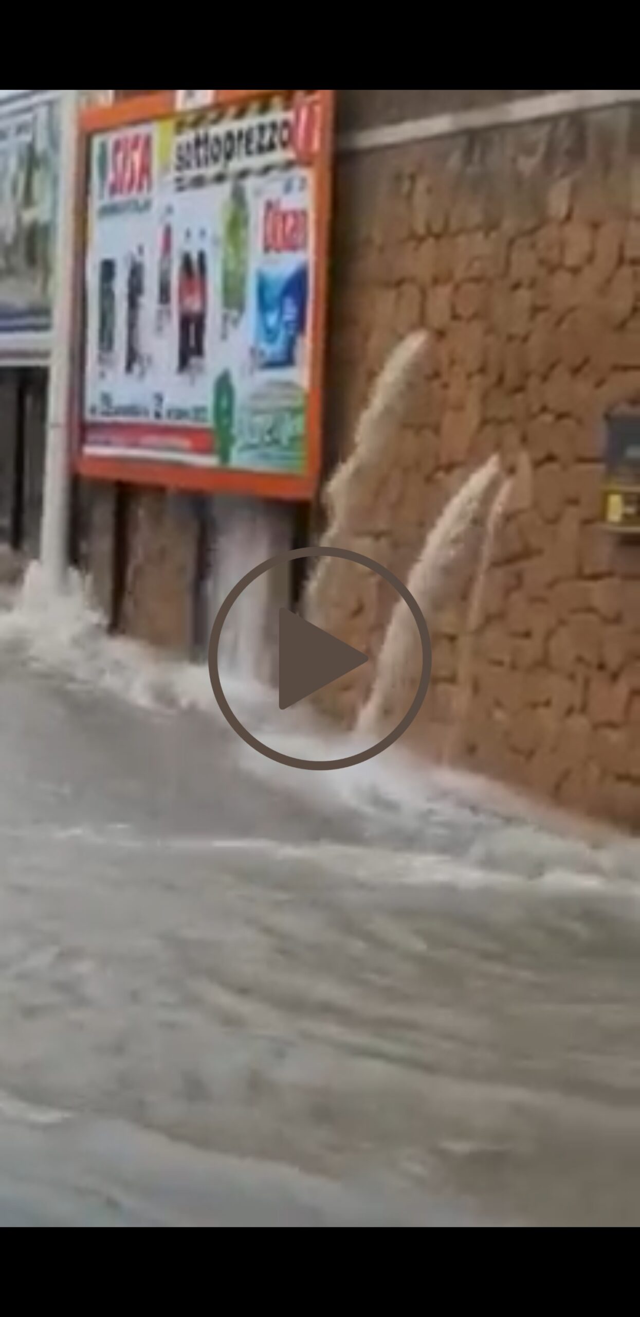 Meteo Sicilia: allagamenti a Castelvetrano! Nubifragi in atto tra palermitano e agrigentino. Video