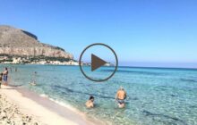 Meteo Sicilia: fine ottobre al mare a Mondello! Video