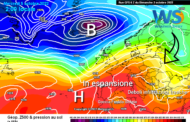 Meteo Sicilia: tendenza prossima settimana; Maggiore stabilità atmosferica. Lievi infiltrazioni a metà settimana con temperature in media climatica!