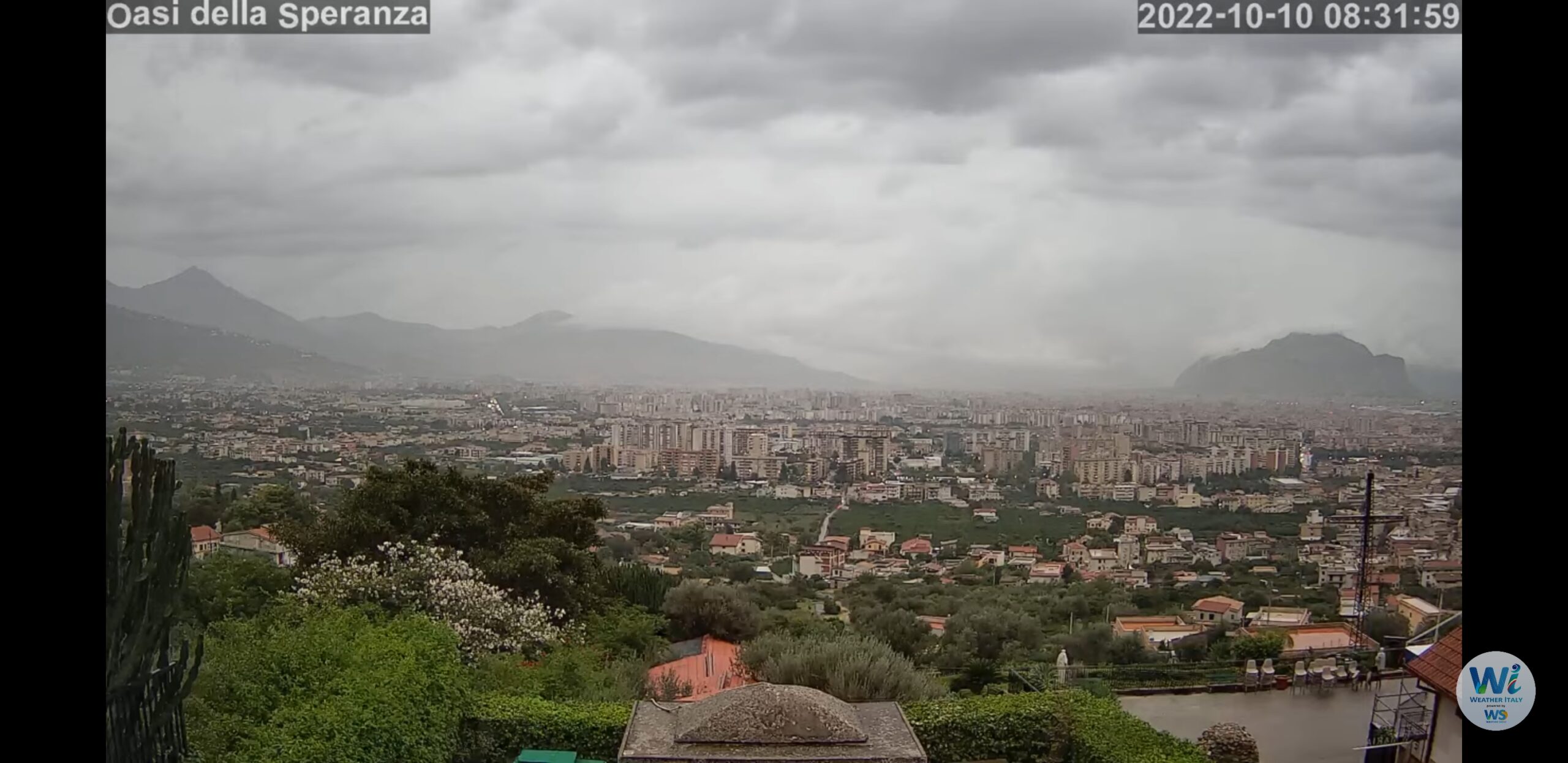 Meteo Sicilia: forti temporali in atto! La situazione live vista dal radar.