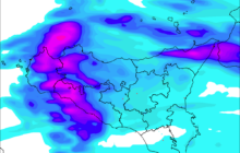 Meteo Sicilia: piogge sparse su zone interne e ioniche oggi pomeriggio. Intenso maltempo da mercoledì sera/giovedì notte!