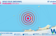 Scossa di terremoto magnitudo 2.5 nei pressi di Isole Eolie (Messina)