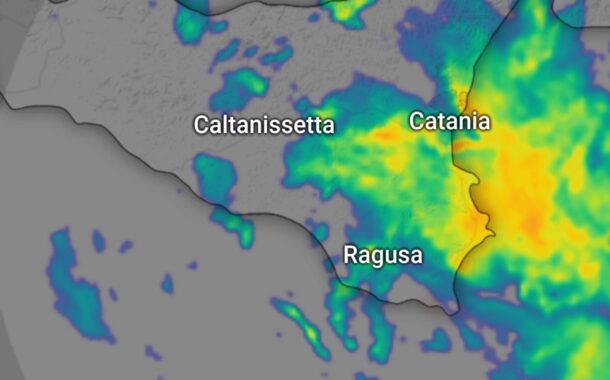 Meteo Sicilia: possibili ulteriori forti precipitazioni tra Sicilia ionica e orientale