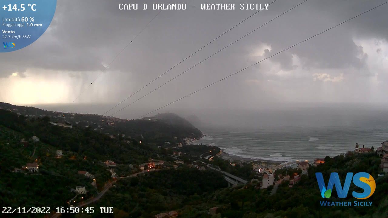 Meteo Sicilia: locali temporali e calo termico puntualmente arrivati!