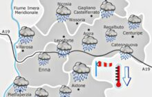 Meteo Enna e  provincia: maltempo e calo termico domani!