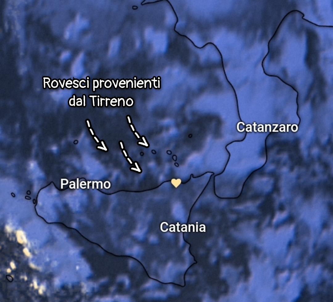 Meteo Messina e provincia: nuovi rovesci durante le prossime 24 ore, specie sul comparto tirrenico