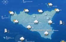 Meteo Sicilia: nuovo intenso maltempo in arrivo! Tanta neve attesa sull'Etna.