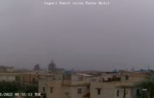 Meteo Sicilia: tempesta di vento e pioggia in atto sul palermitano tirrenico!