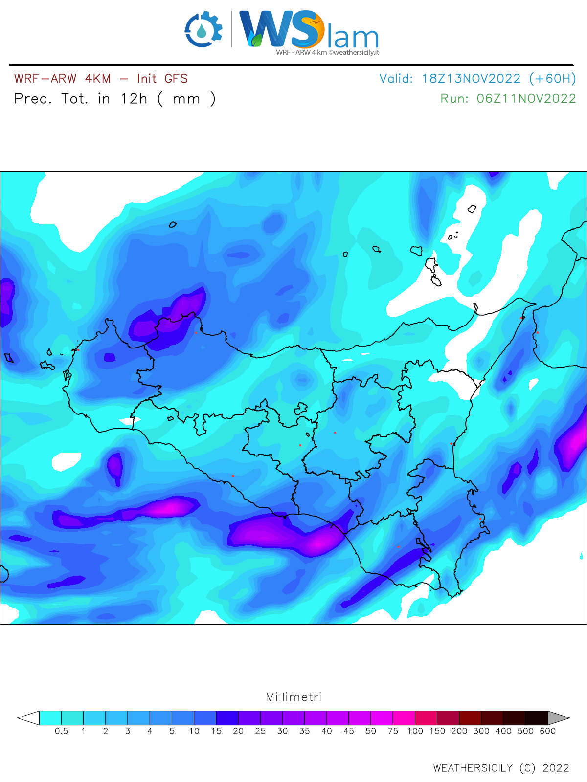 Meteo Sicilia: tornano le piogge ed un nuovo calo termico nel weekend!