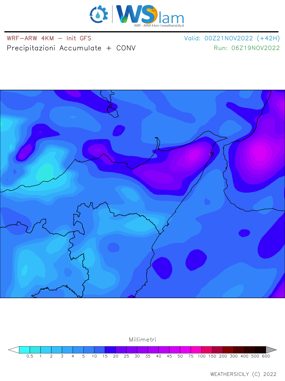 Meteo Messina e provincia: peggioramento al via, verso una Domenica con calo termico e spiccata instabilità