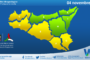 Meteo Sicilia: immagine satellitare Nasa di giovedì 03 novembre 2022