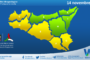 Meteo Sicilia: immagine satellitare Nasa di domenica 13 novembre 2022