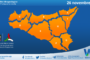 Meteo Sicilia: immagine satellitare Nasa di venerdì 25 novembre 2022