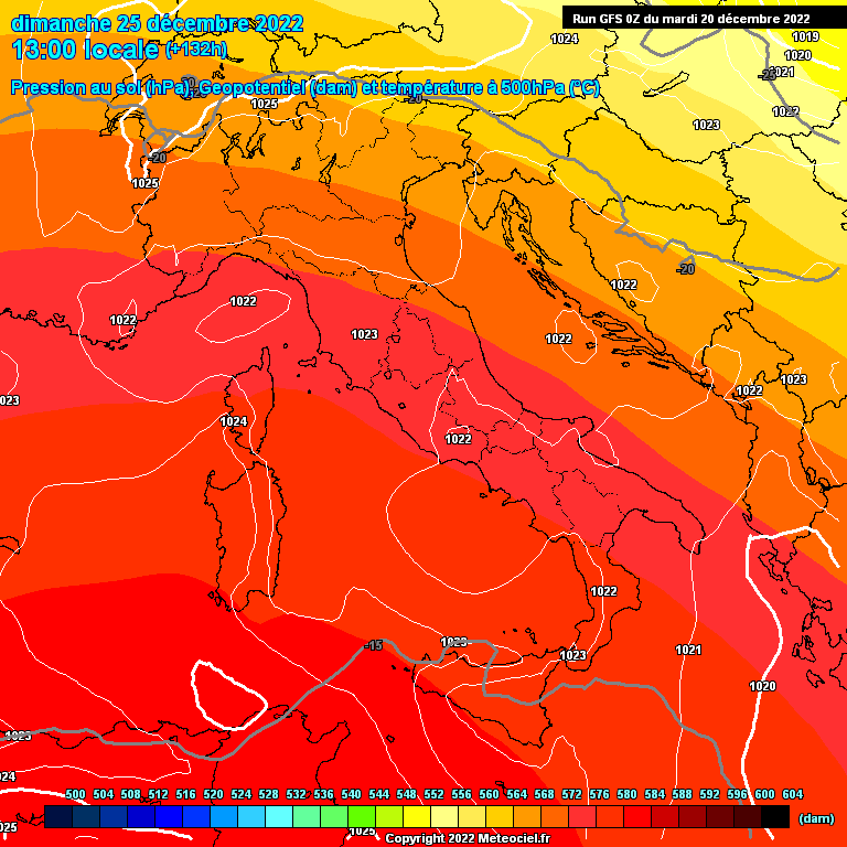 Meteo Natale 2022: bel tempo e temperature miti.